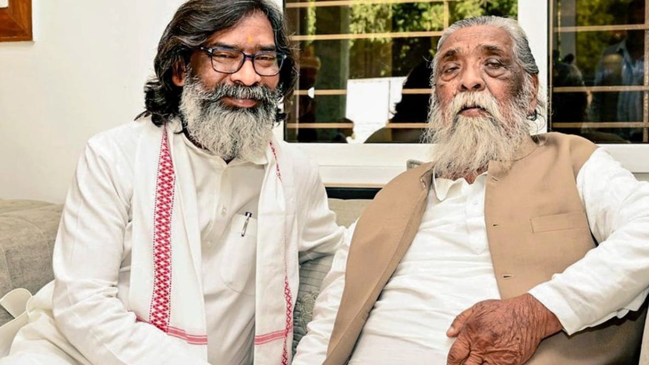 Former Jharkhand CM Shibu Soren passed away, breathed his last in Delhi hospital