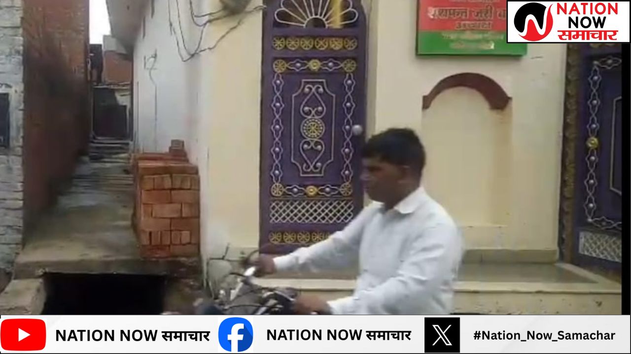 बरेली ब्रेकिंग: नगर पालिका अध्यक्ष पर नाले पर अवैध कब्जे का गंभीर आरोप, मोहल्ला बना ‘खुला सीवर’