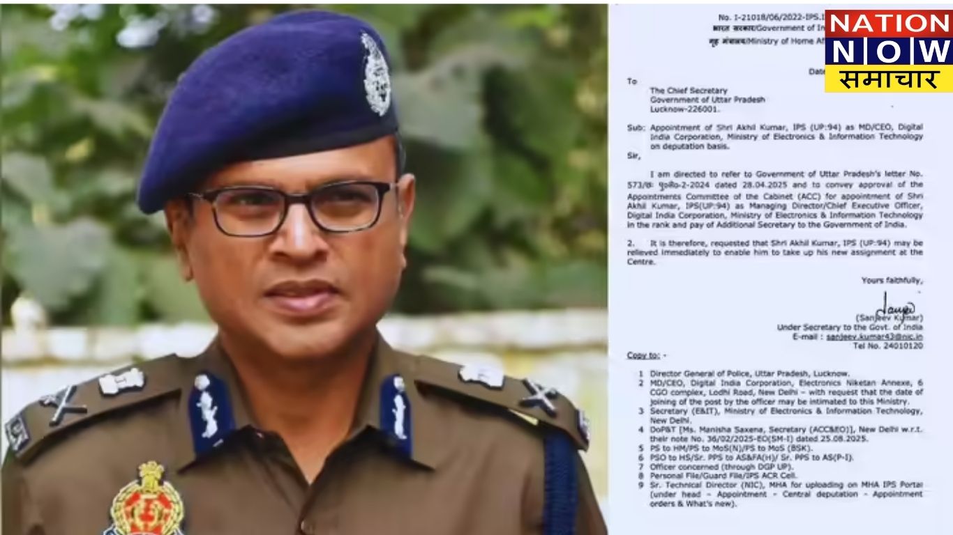अखिलेश दुबे का कच्चा चिट्ठा खोलने वाले अफसर को केंद्र ने बुलाया! जानिए कौन हैं कानपुर के पूर्व CP अखिल कुमार
