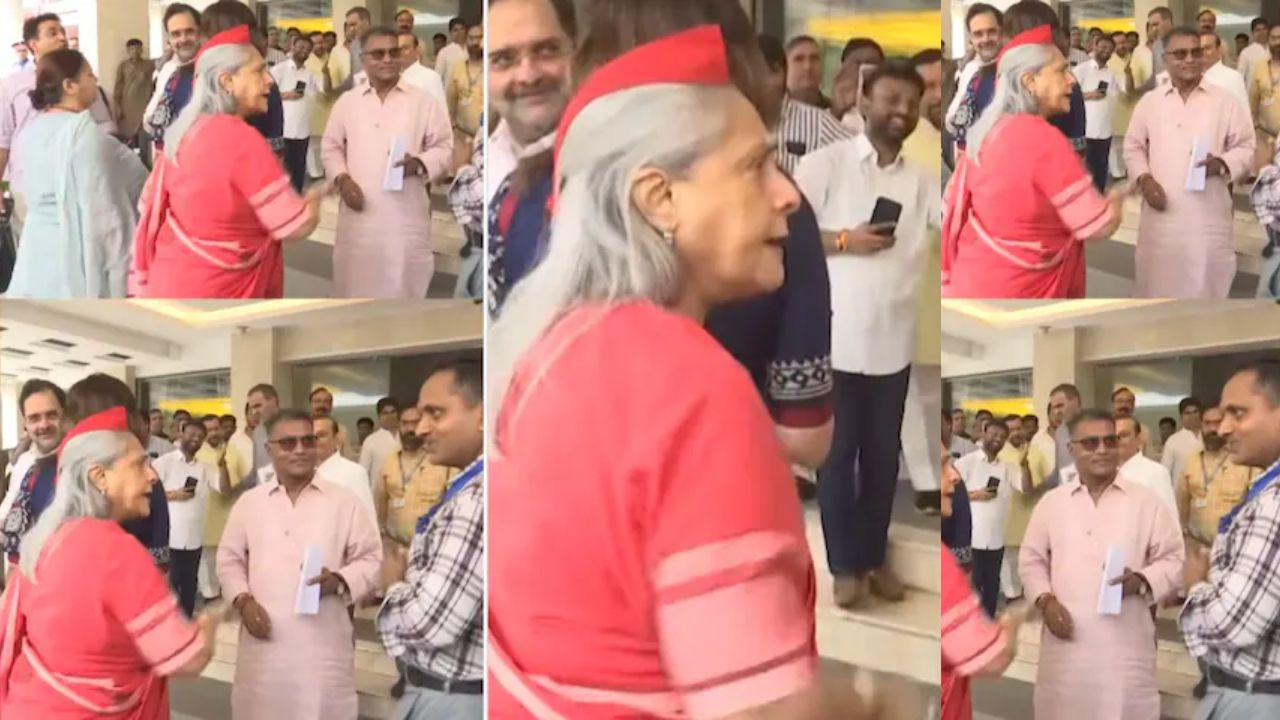 दिल्ली में सपा सांसद जया बच्चन ने सेल्फी ले रहे शख्स को धक्का दिया, वीडियो वायरल