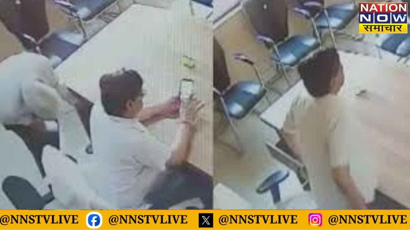 Auraiya SDM Suspended After Envelope Incident, CCTV Footage Goes Viral