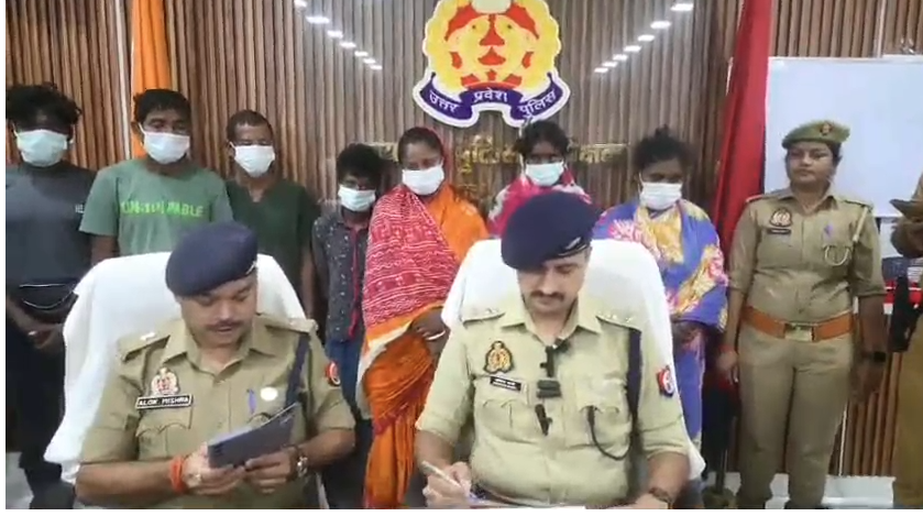 औरैया में ज्वेलर्स चोरी का खुलासा: तीन शातिर चोर गिरफ्तार, चोरी का माल बरामद