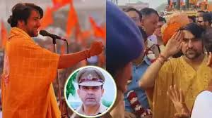 Bageshwar Dham's 'Sanatan Ekta Padyatra' reached Mathura, Dhirendra Krishna Shastri was given a grand welcome.