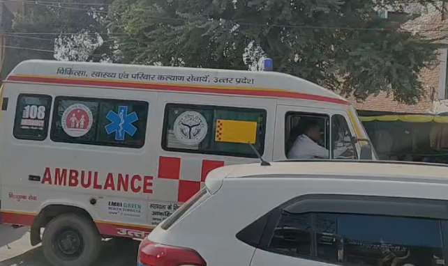 कानपुर देहात: अकबरपुर पुल से मुख्यालय रोड तक भीषण जाम, एम्बुलेंस और कैदी वैन फंसी