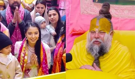 Bigg Boss 19 फेम तान्या मित्तल ने वृंदावन में किए प्रेमानंद महाराज के दर्शन, बांके बिहारी मंदिर में भी टेका माथा