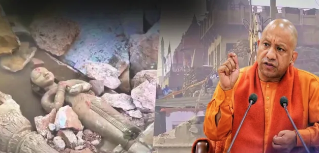बुलडोजर एक्शन के बीच CM योगी काशी पहुंचे, विश्वनाथ और काल-भैरव मंदिर में की पूजा