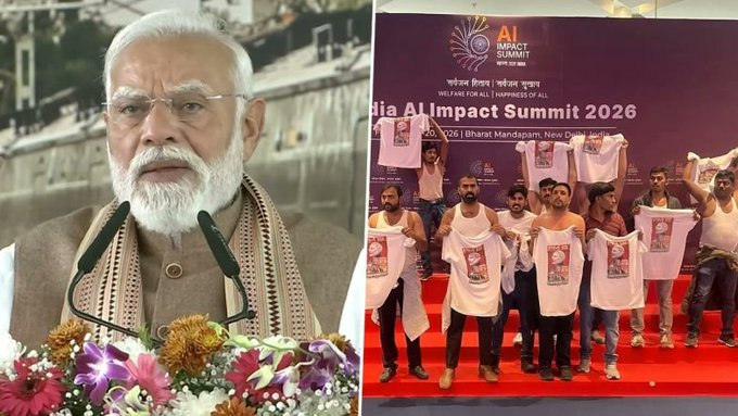 Amid AI Summit Chaos PM Modi's speech viral: “AI समिट को गंदी राजनीति का अखाड़ा बना दिया…” पीएम मोदी का कांग्रेस पर हमला