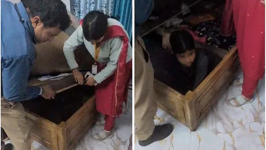 गुवाहाटी में पलंग के बॉक्स से 13 साल की बच्ची का रेस्क्यू, 6 साल से थी कैद