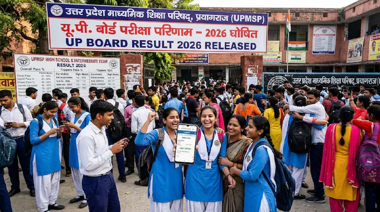 UP Board Result 2026 घोषित: 10वीं-12वीं का रिजल्ट जारी, 52 लाख छात्रों का इंतजार खत्म