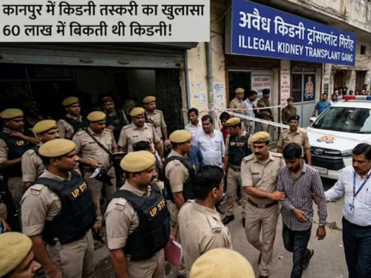 Kanpur crime news: कानपुर में अवैध किडनी ट्रांसप्लांट रैकेट का पर्दाफाश: 60 लाख में बिकती थी जिंदगी, डॉक्टरों का बड़ा नेटवर्क बेनकाब