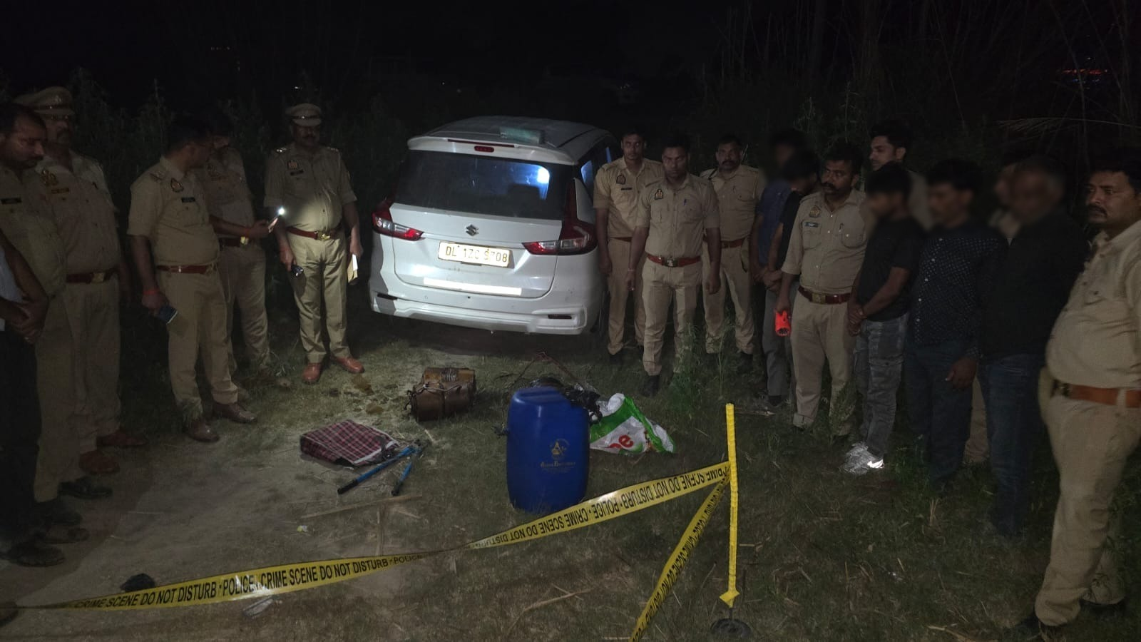 हरदोई : ट्रांसफार्मर चोरी गैंग का भंडाफोड़: पुलिस मुठभेड़ में 2 बदमाश घायल, 8 गिरफ्तार